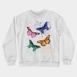 Butterflies Crewneck Sweatshirt